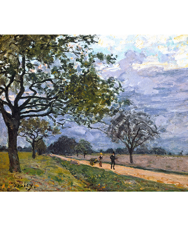 Country Road with Figures