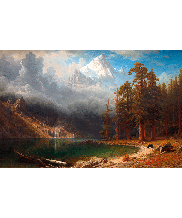 Majestic View of Mount Corcoran