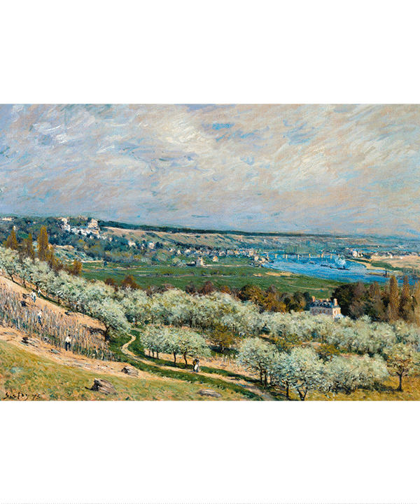 The Terrace at Saint-Germain in Spring