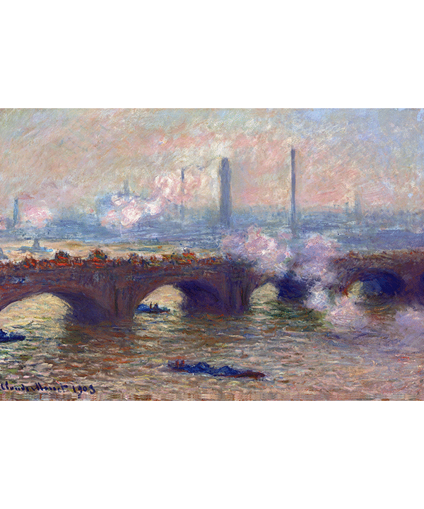 Waterloo Bridge, Gray Day