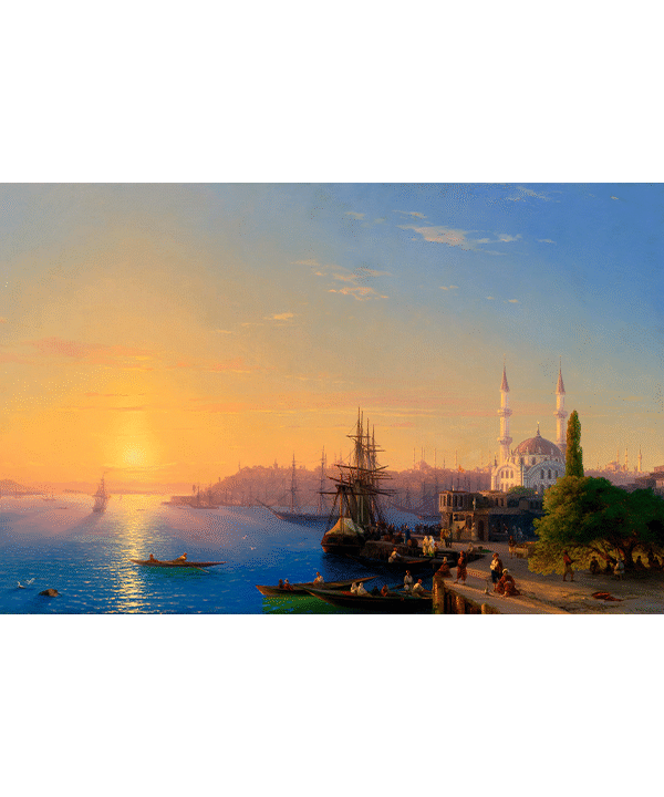 View of Constantinople and the Bosphorus