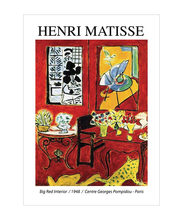 Big Red Interior / Centre Georges Pompidou