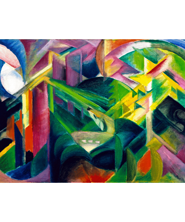 Deers in the Monastery Garden