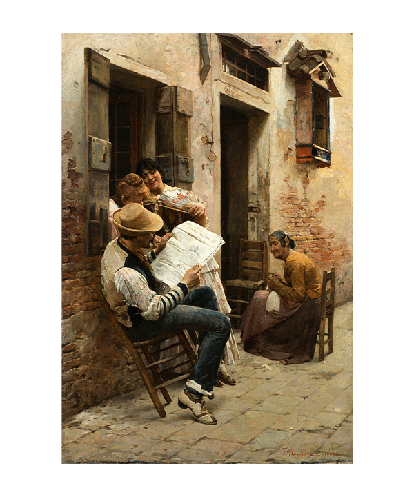 Reading the 'Cronaca allegra